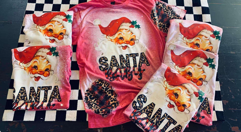 Santa baby tee