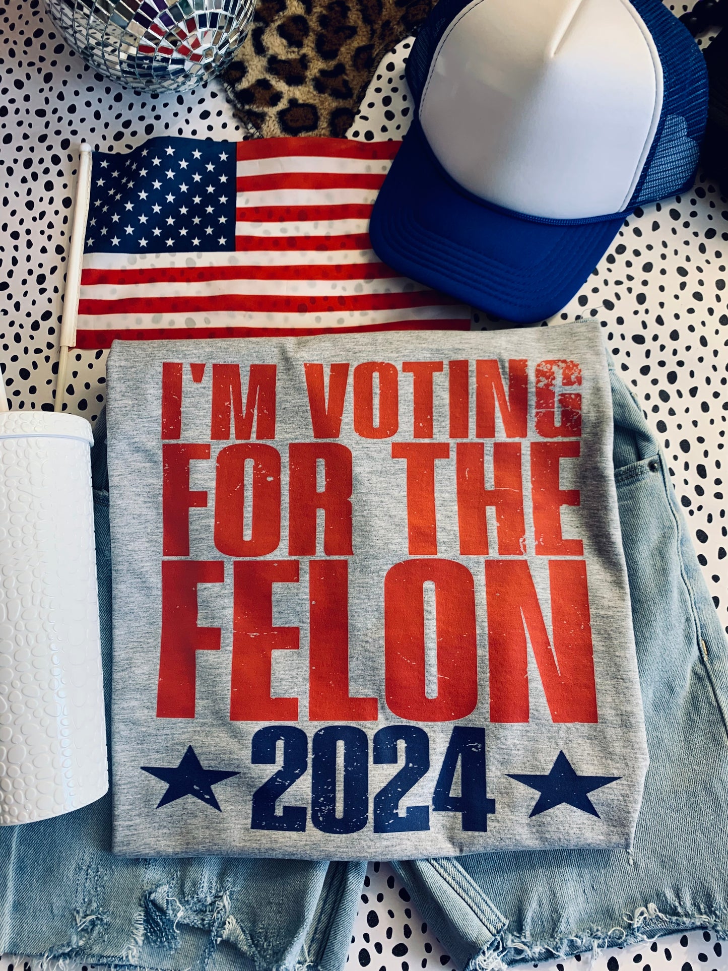 I’m voting for the Felon 2023 💙