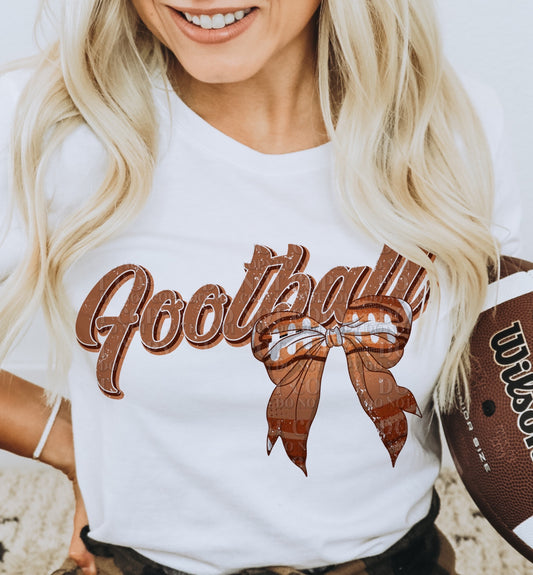 Football 🏈 bow tee