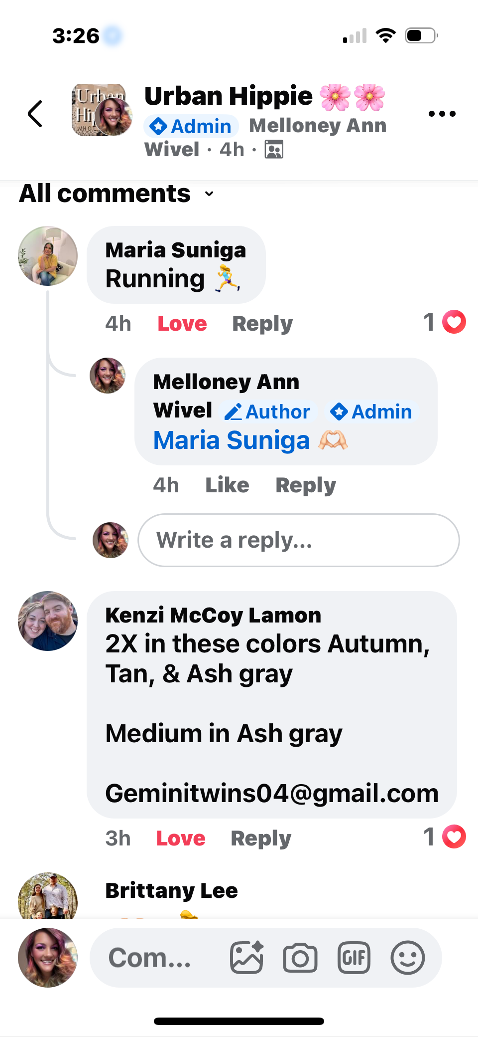 Kenzi’s order 2x tan - autumn & ash / med ash