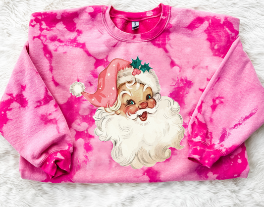 Retro Santa- PINK