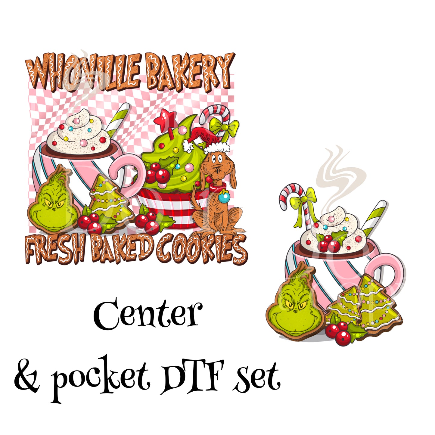 Whoville Bakery DTF set