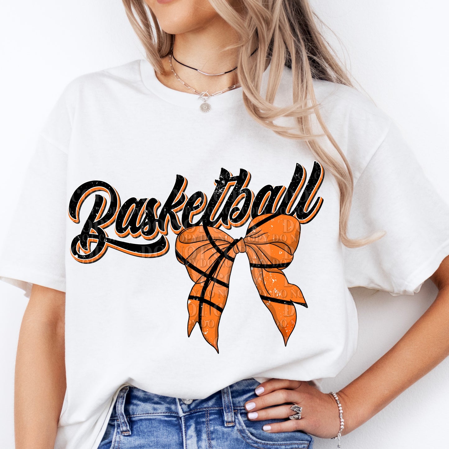 Basketball Bow tee 🏀