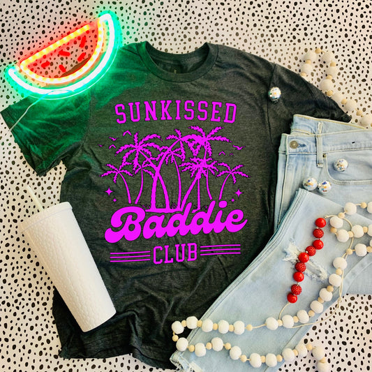 Sunkissed Baddie Club $10 Dollar Tee