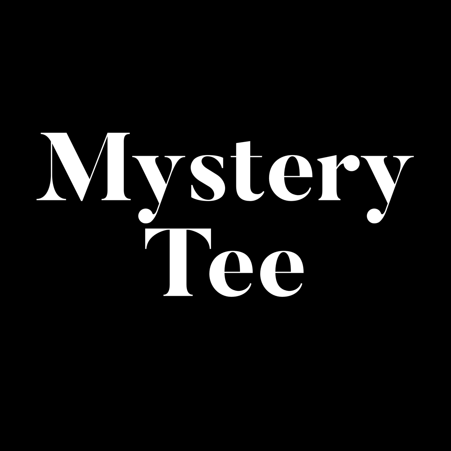 Mystery tee 🧡