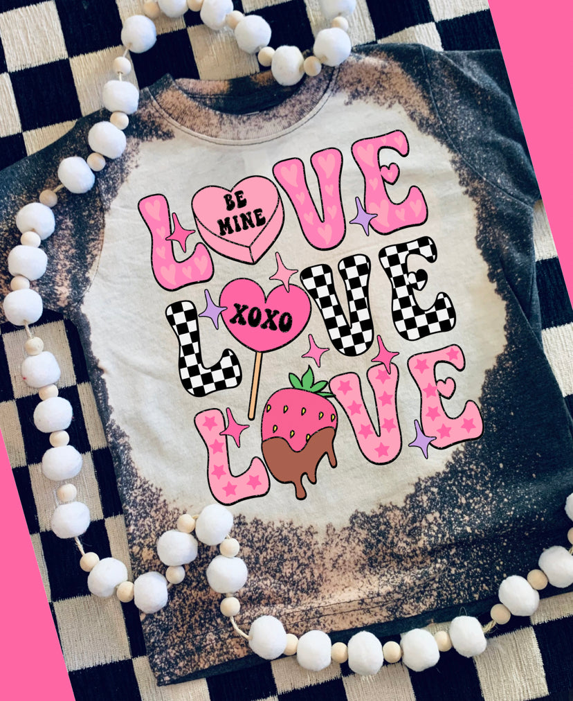 Love love love retro bleached kids tee