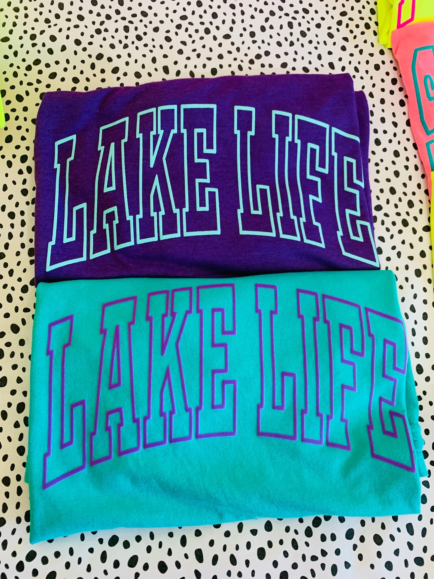 LAKE LIFE 💙puff print