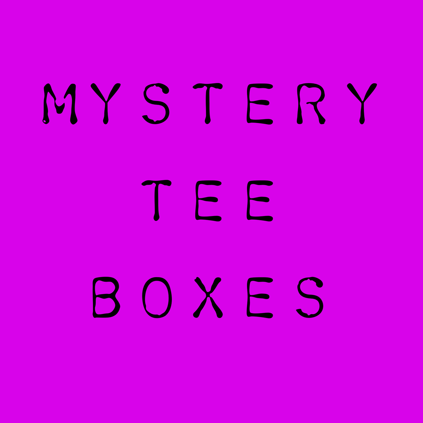 Kassidee’s order mystery box Tees