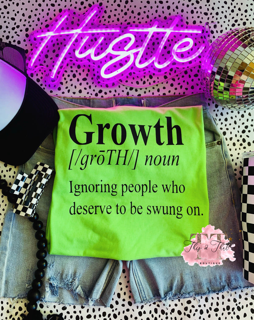 Growth - ignoring people who deserve to be swung on