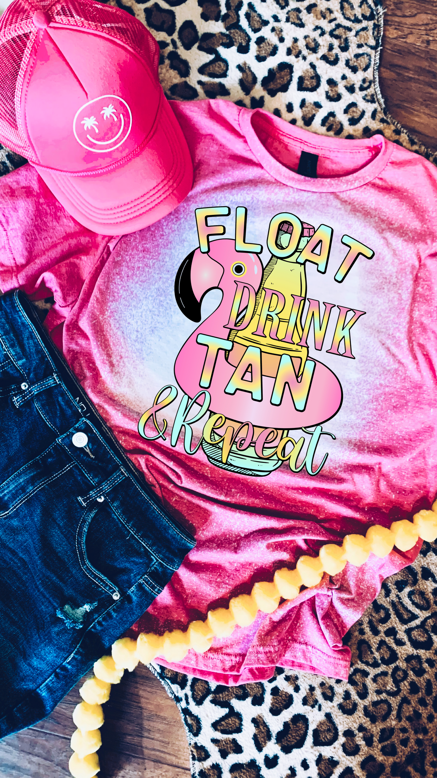 Float Drink Tan Repeat- other color available