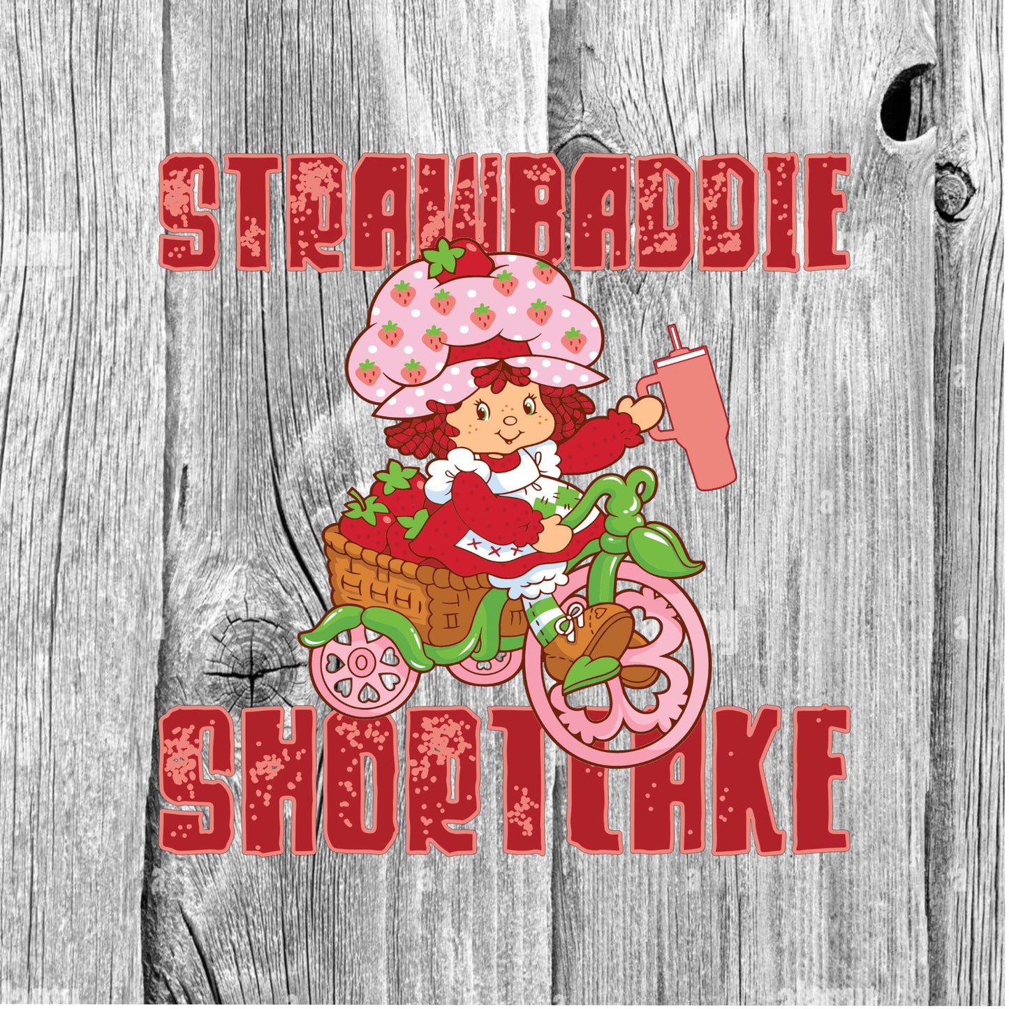 Strawbaddie Shortcake PNG
